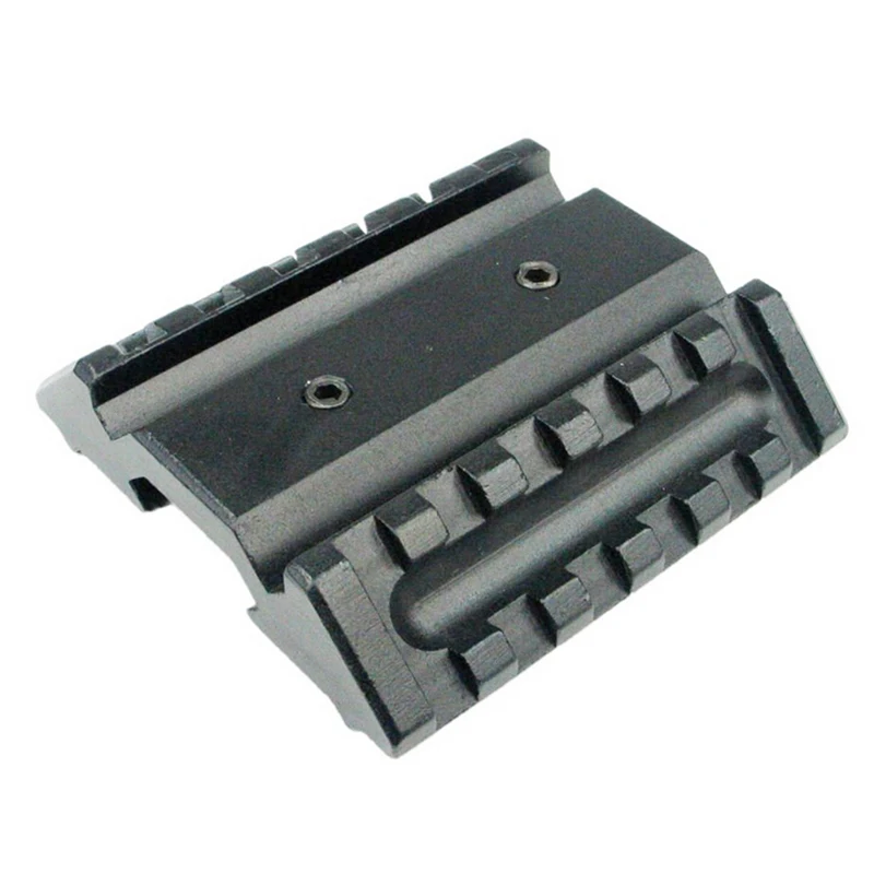 Dual Side 45 degree offset Tactical Flat Top Mount Extension Mount