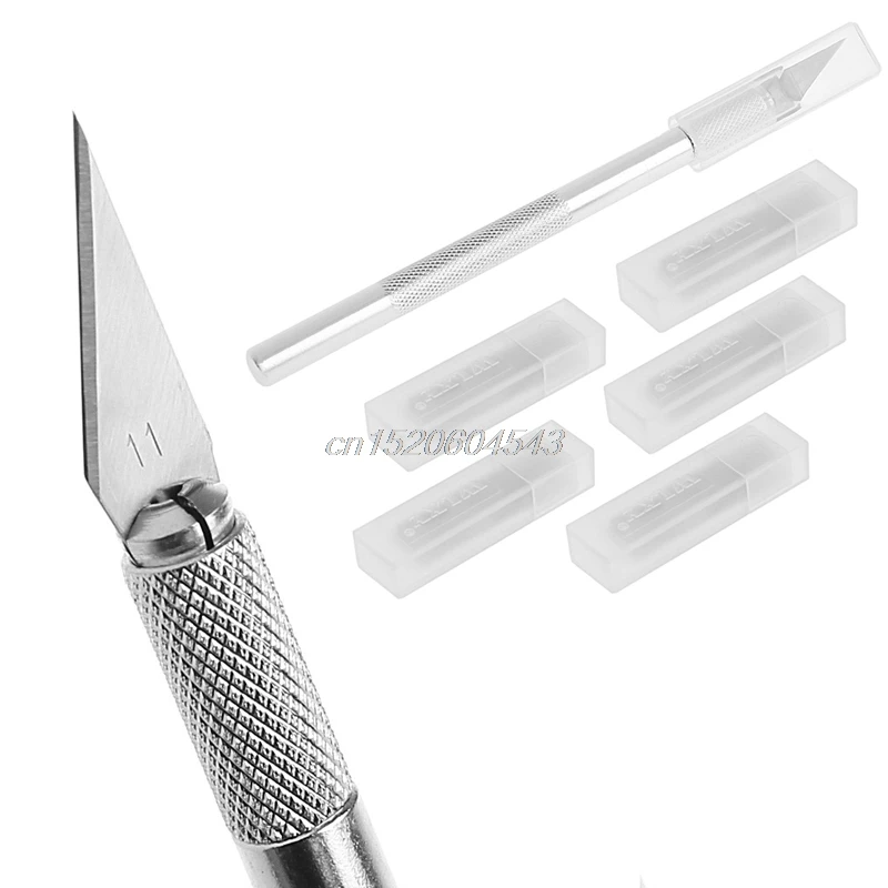 

25PCS/SET Blades Wood Carving Cutting Tool Knives Fruit Food Engraving Knife Scalpel Repair Portable Sharp Cut Knife R02