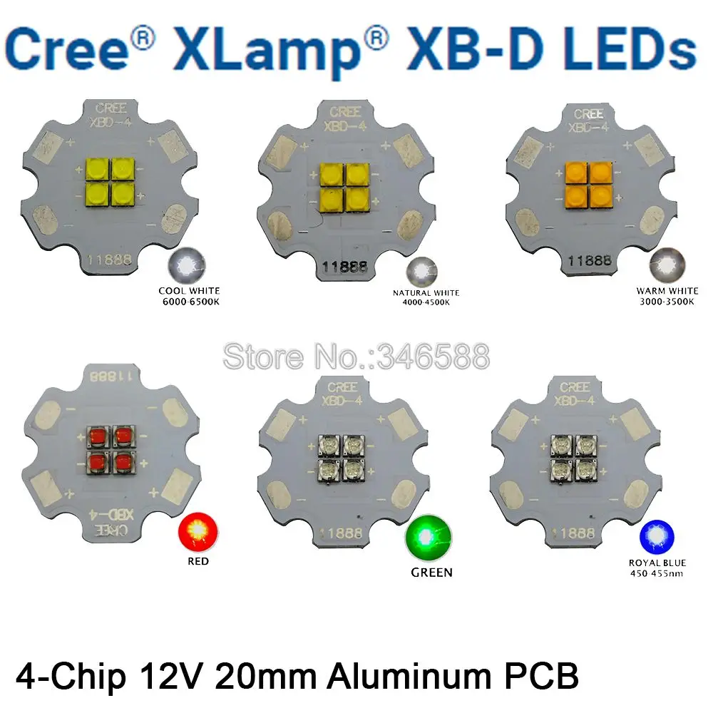 Светодиодный светильник Cree XBD 4 светодиодный с микросхемами интегрированный