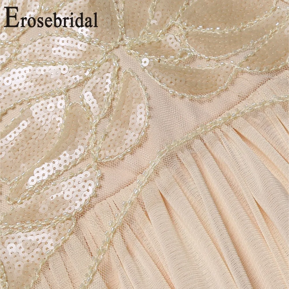 Erosebridal шифоновое, платье-Русалка длинное вечернее платье реальное изображение формальные женская одежда для вечеринки 6 цветов 48 часов с момента доставки