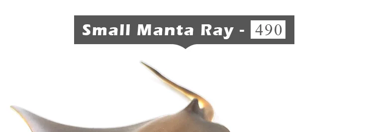 Моделирование маленький Дьявол рыба Manta Ray guitarfish фигура пластиковая модель животного сказочное Ремесло Украшение дома Декор подарок для детей