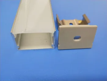 

FREE SHIPPING U-Shape Aluminum Channel for surface and recessed LED strip installation Slim Compact Design Aluminum Profile