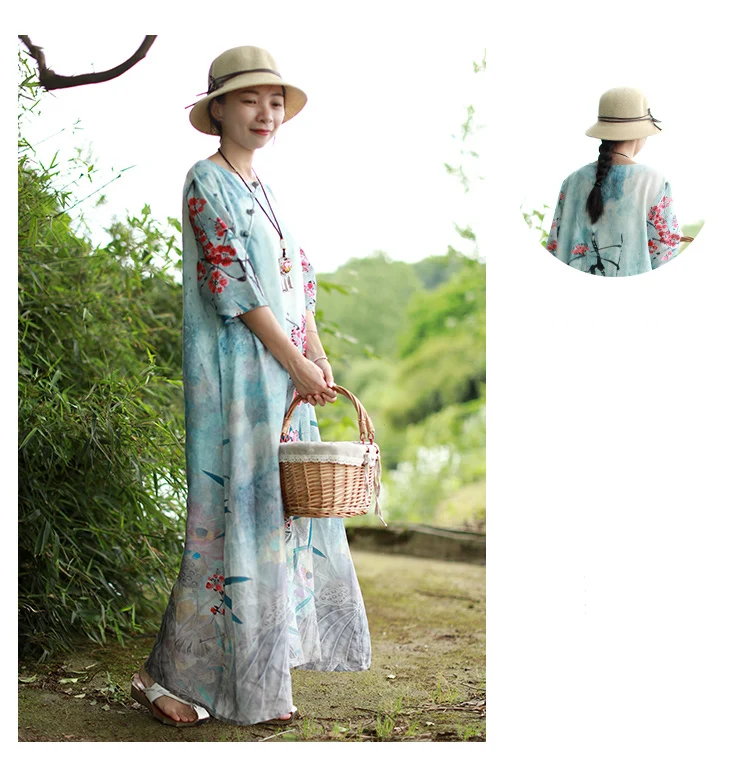 32303 long floral dress summer (7)