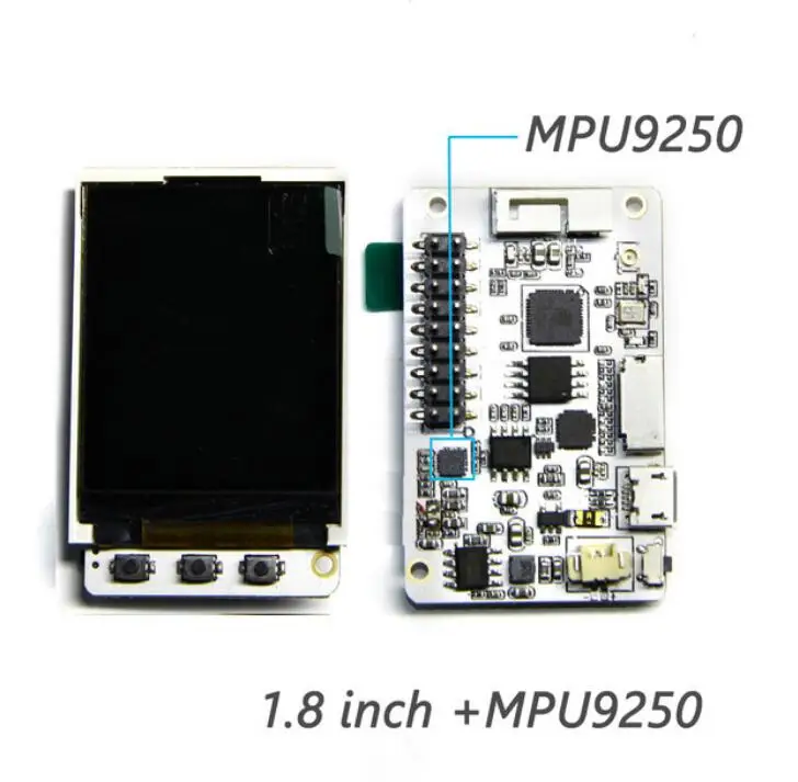 Esp32 ESP-32 динамики модуль Bluetooth wi-fi с 1,44 дюймов карта памяти MicroSD слот дополнительно 1,88 дюймов TFT - Комплект: 1.8 with MPU9250