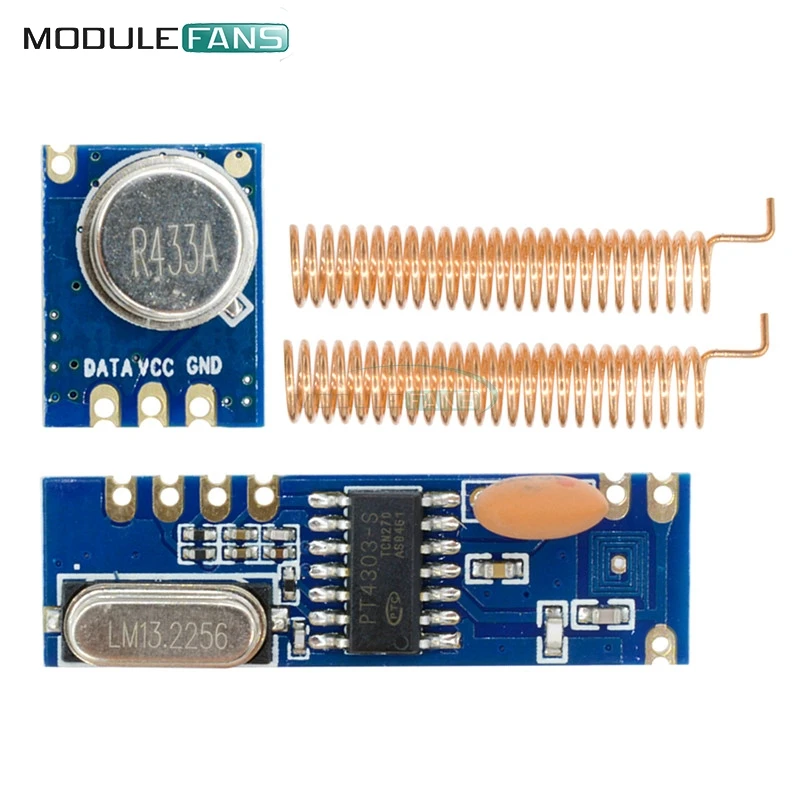 2x 433 Mhz antenne pour émetteur /& Récepteur Raspberry pi Arduino Helical