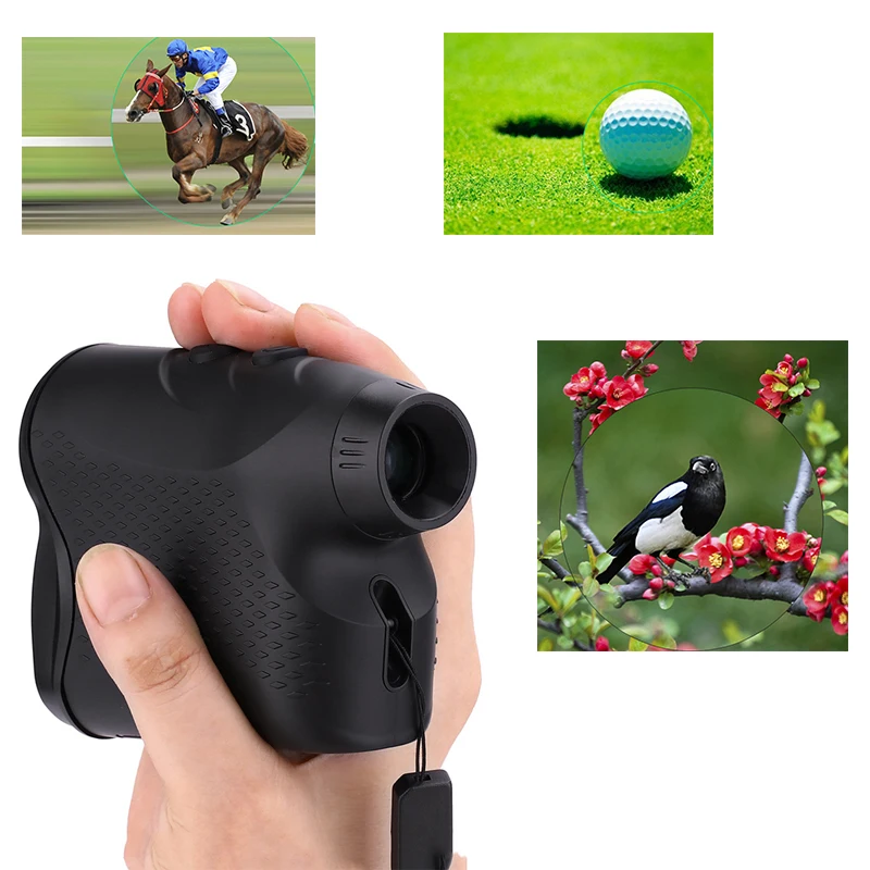 

900m Laser Rangefinder Golf Hunting Measure Telescope Digital Monocular Laser Distance Meter Speed Tester Laser Range Finder