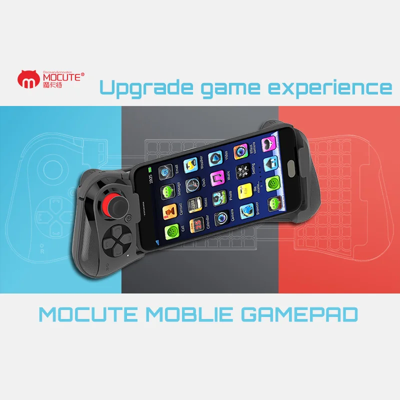 

New Mocute 058 Wireless Bluetooth Gamepad Gaming Controller Telescopic Joystick for Android Phone PUBG Game