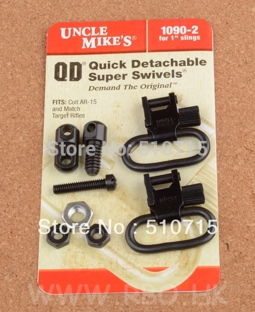 

Sparta all steel sling qd super swivels with Colt AR 15 and Match Targe Rifle sling adapter 1090-2 M8576