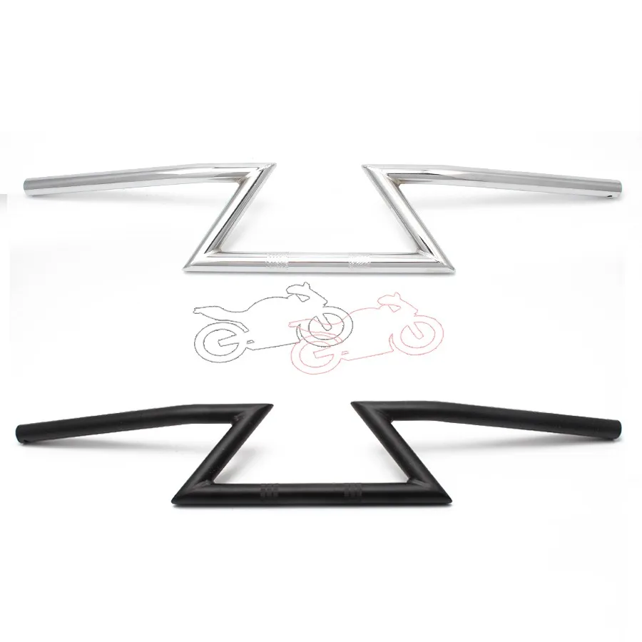 Для Honda Kawasaki Yamaha Suzuki Harley Chopper Bobber кафе гонщик мотоцикл металлический руль 7/" 22 мм тяга прямая планка черный