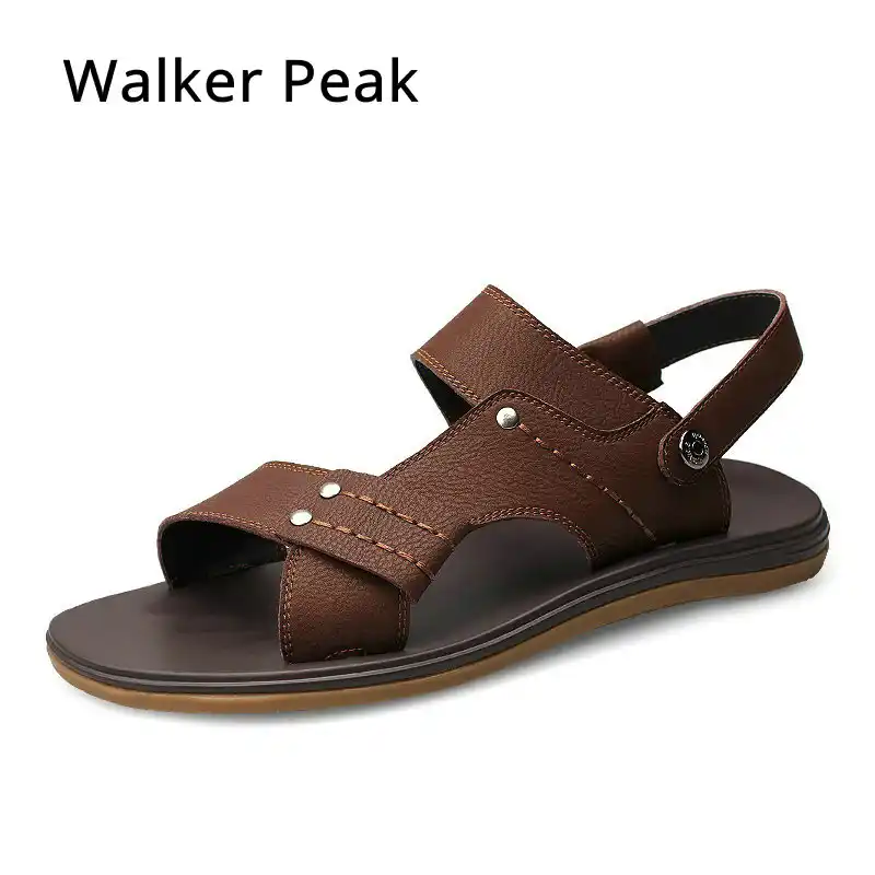 genuine leather sandals for mens
