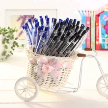 Нажмите кнопку-Тип Шариковая ручка школьные принадлежности студенческий тест специальные ручки мягкое написание прочный MB Ручка 10 шт