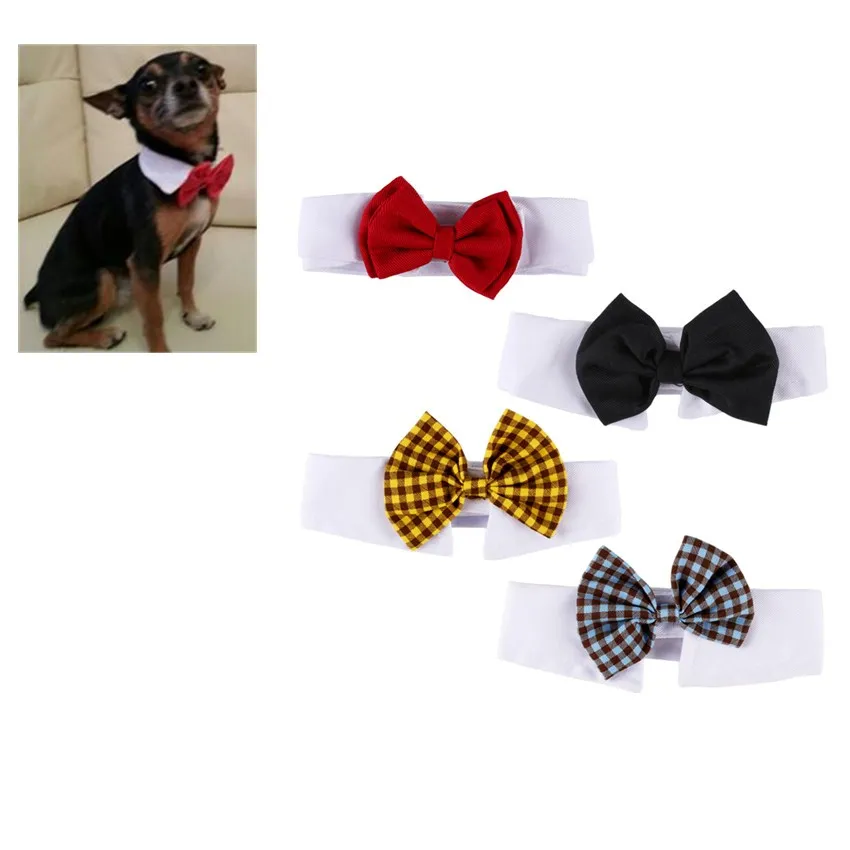 Pet Neck Tie Fashion Dog Cat Pet Puppy Toy Bow Tie Collar Bow Tie For