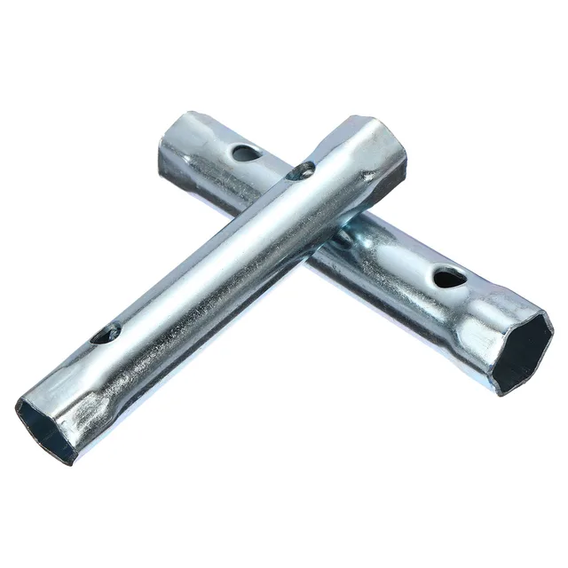 6PC/10PC 8-19mm 6-22mm Metric Tubular Box Wrench Set Tube Bar Spark-Plug Spanner Steel Double Ended  for Automotive Plumb Repair