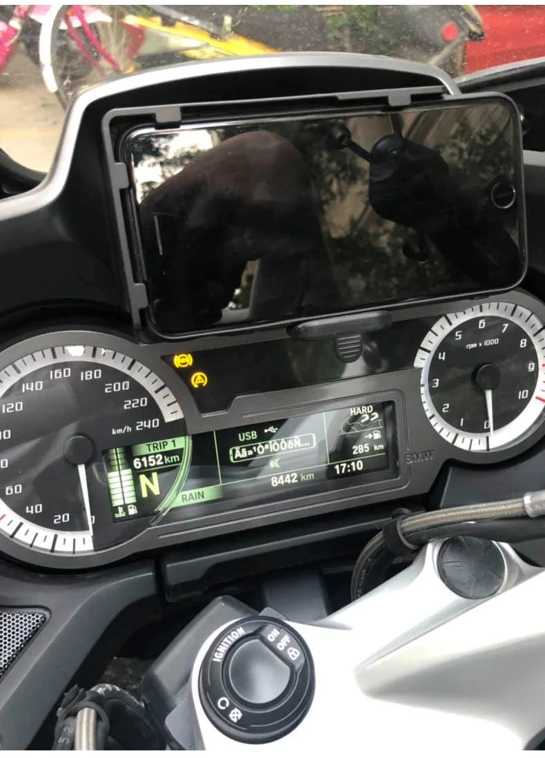 Для BMW R1200RT r1200 rt ручной gps-навигатор Usb зарядное устройство мотоцикл телефон навигационный держатель Подставка Кронштейн