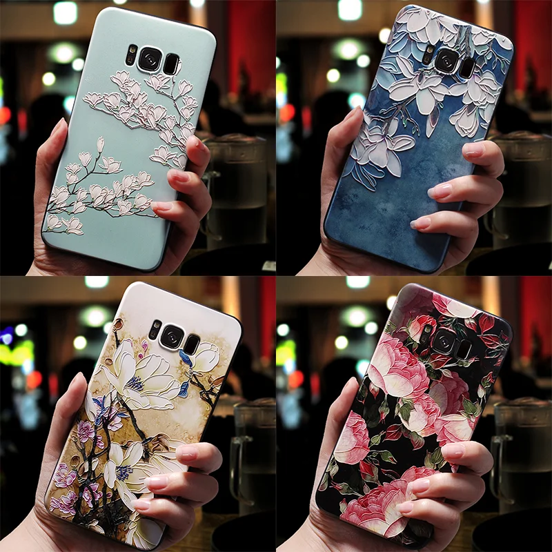 

3D Emboss Case For Samsung Galaxy J7 J3 J5 A3 A5 J4 J6 J8 A6 A8 A7 2018 2016 2017 S8 S9 S10 Plus S10E Note 8 9 M20 Silicon Cover