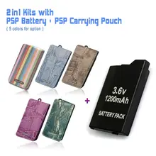 Игровые аксессуары для одной батареи psp+ одна сумка для переноски psp, сумка для всех SONY psp-2000,3000