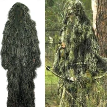 Военная снайперская Ghillie костюм тактический страйкбол Wargame камуфляж охотничья одежда