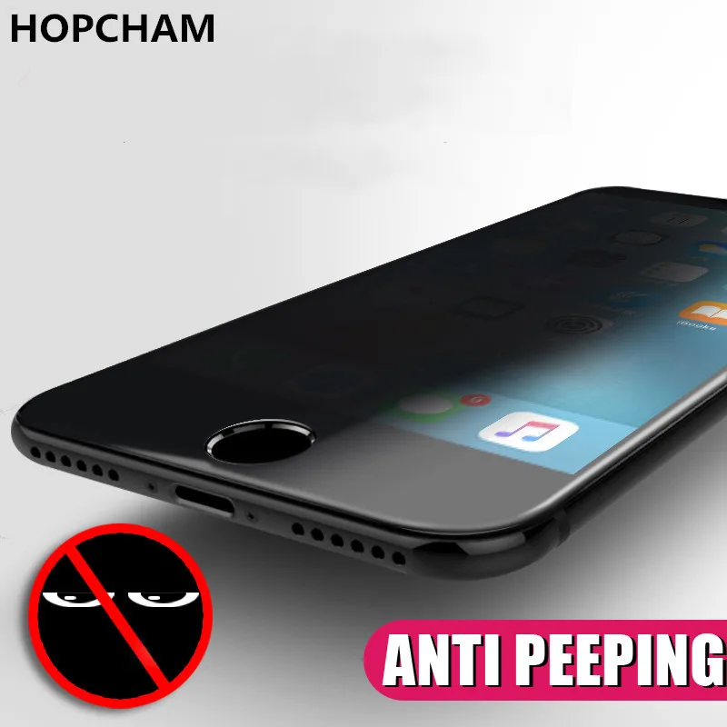 

Prevent peek Tempered Glass For iPhone 6 6s 7 8 Plus Anti Privacy Screen Protector For iPhone 8 7 Plus 5 5S SE Glass Film