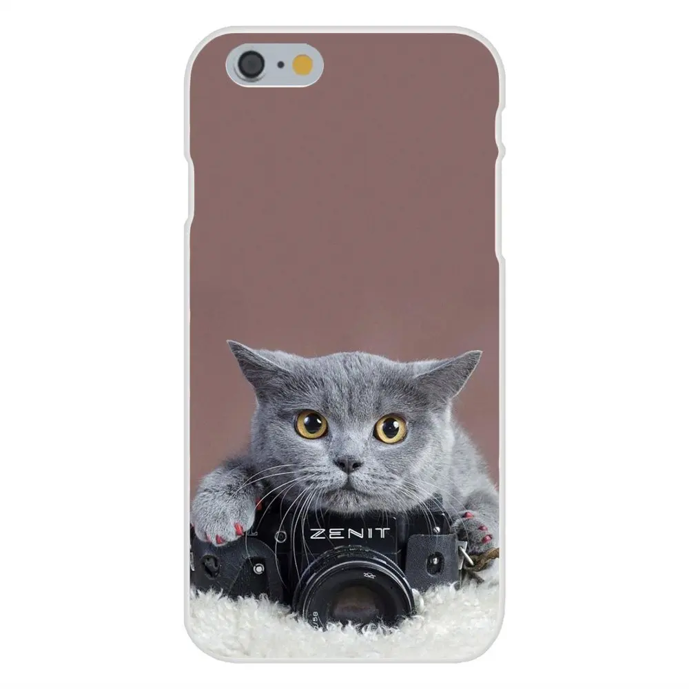 Для Galaxy J1 J2 J3 J330 J4 J5 J6 J7 J730 J8 2015 2016 2017 2018 mini Pro Мягкий ТПУ чехол серый Кот с камерой