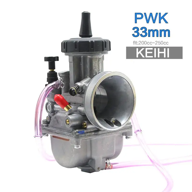 ZSDTRP 4T двигатель 33 34 35 36 38 40 42 мм PWK Keihin Карбюратор используется на внедорожнике мотора мотокросса с хорошей мощностью TRX250R - Цвет: Keihi 33mm