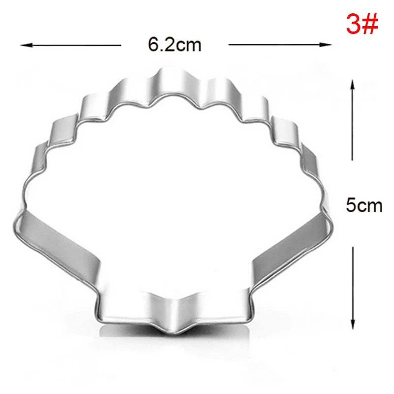 Океан животных форма печенье помадка плесень морской конек морской раковины DIY выпечки инструменты TE889