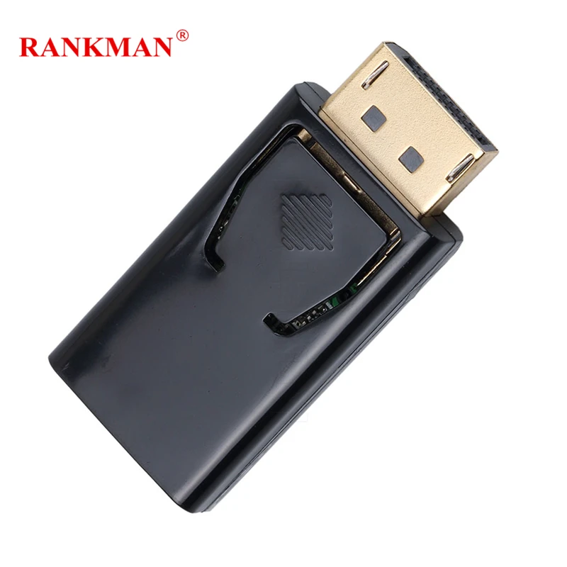 Rankman DP Display Port Male to HDMI Female Adapter Converter Cable 1080P for TV PC Macbook