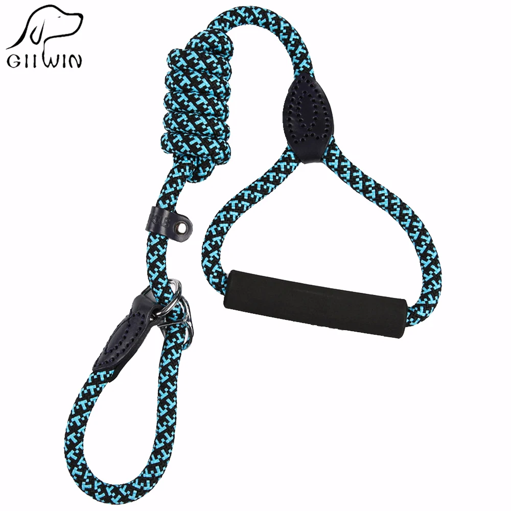 

Dog Leash for Large Dogs Training and Running Tactical Pet Accessories Products Nylon Dog Leash Rope Leashes and Collars YS0023