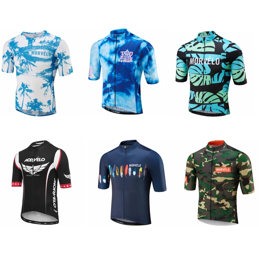 Morvelo men cycling jersey set 2019 pro team bike tights bib shorts ropa ciclismo hombre summer sports short&set triathlon suit