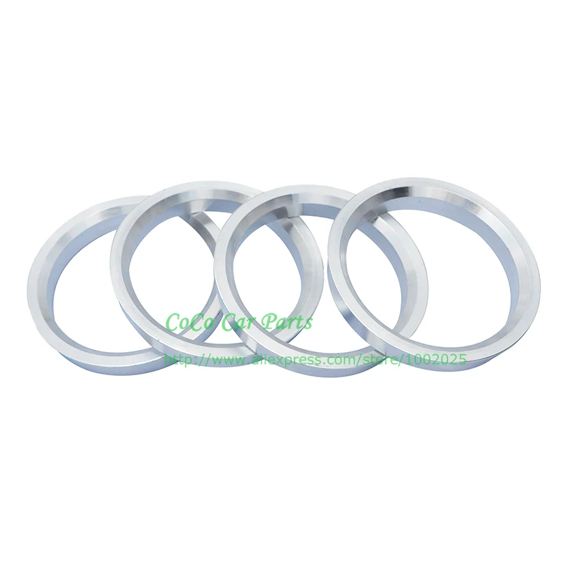 

(4pcs/lot) 57.1/60.1/63.4/64.1/65.1/66.1/66.6/67.1/71.5/72.6/73.1/74.1 High Quality Aluminum Car Wheel Spacer Hub Centric Rings