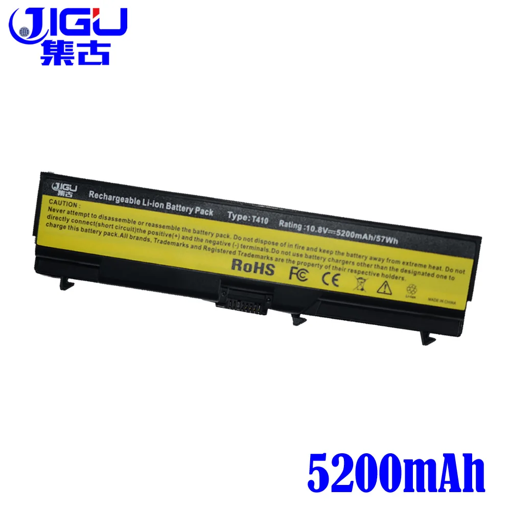 Аккумулятор JIGU для ноутбука 51J0499 57Y4185 ASM 42T4703 42T4752 42T4756 42T4794 Lenovo IdeaPad L512 L520 SL410 T410|laptop