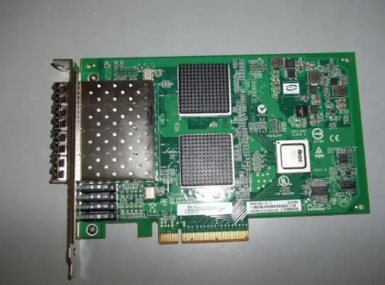 QLogic QLE2564-CK QLE2564 4 порта 8 Гбит/с Quad SFP + FC SR-Optical PCIe контроллер карта памяти HBA |