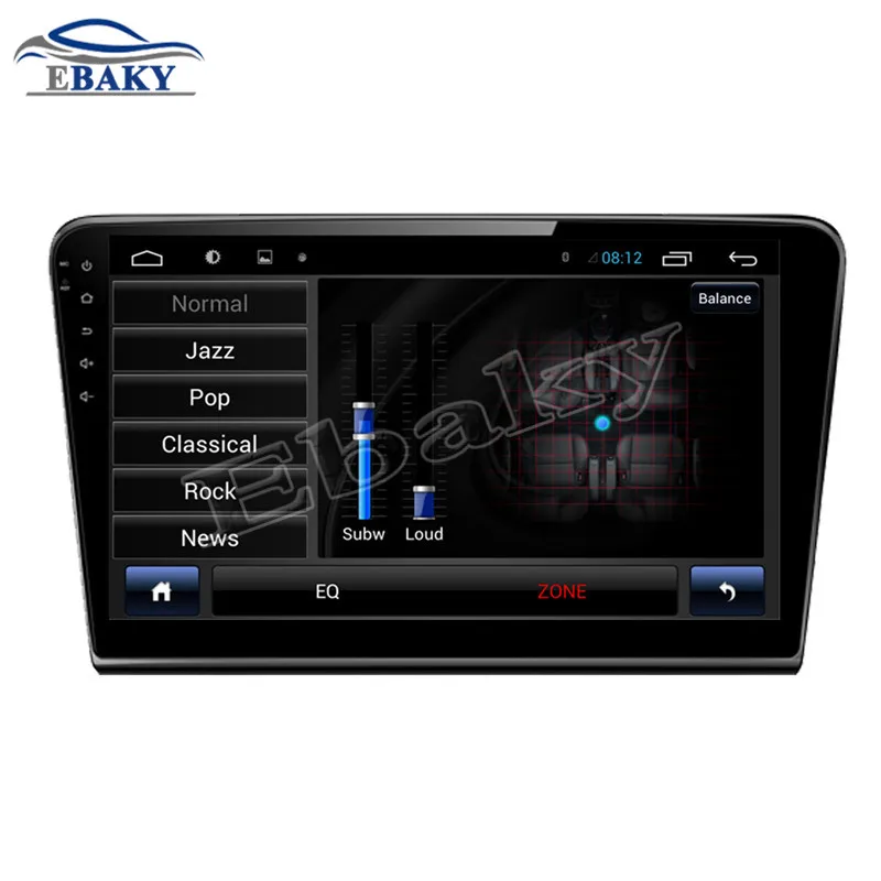 NaviTopia 1024*600 10,2 дюймов Восьмиядерный 8 Core ram 2G rom 32G Android 8,1 автомобильный радиоплеер для VW BORA 2013-gps/Wifi