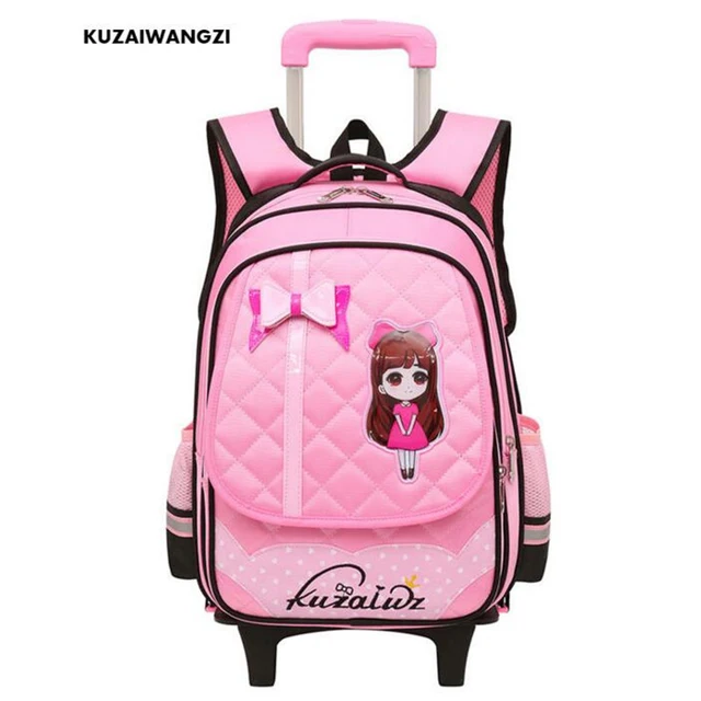 Kzwz Hot Trolley Backpack S Wheeled School Bag Children Kzwz Hot Trolley Backpack S Wheeled School Bag Children Travel Luggage Suitcase On Wheels Kids