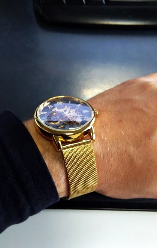 Forsining прозрачный чехол мода 3D логотип гравировка для мужчин часы лучший бренд класса люкс механические скелет наручные часы для мужчин