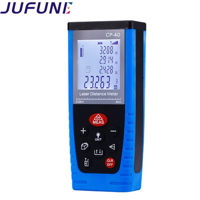 Jufune CP-40 40 м лазерный дальномер ручной лазерный дальномер - Цвет: Синий