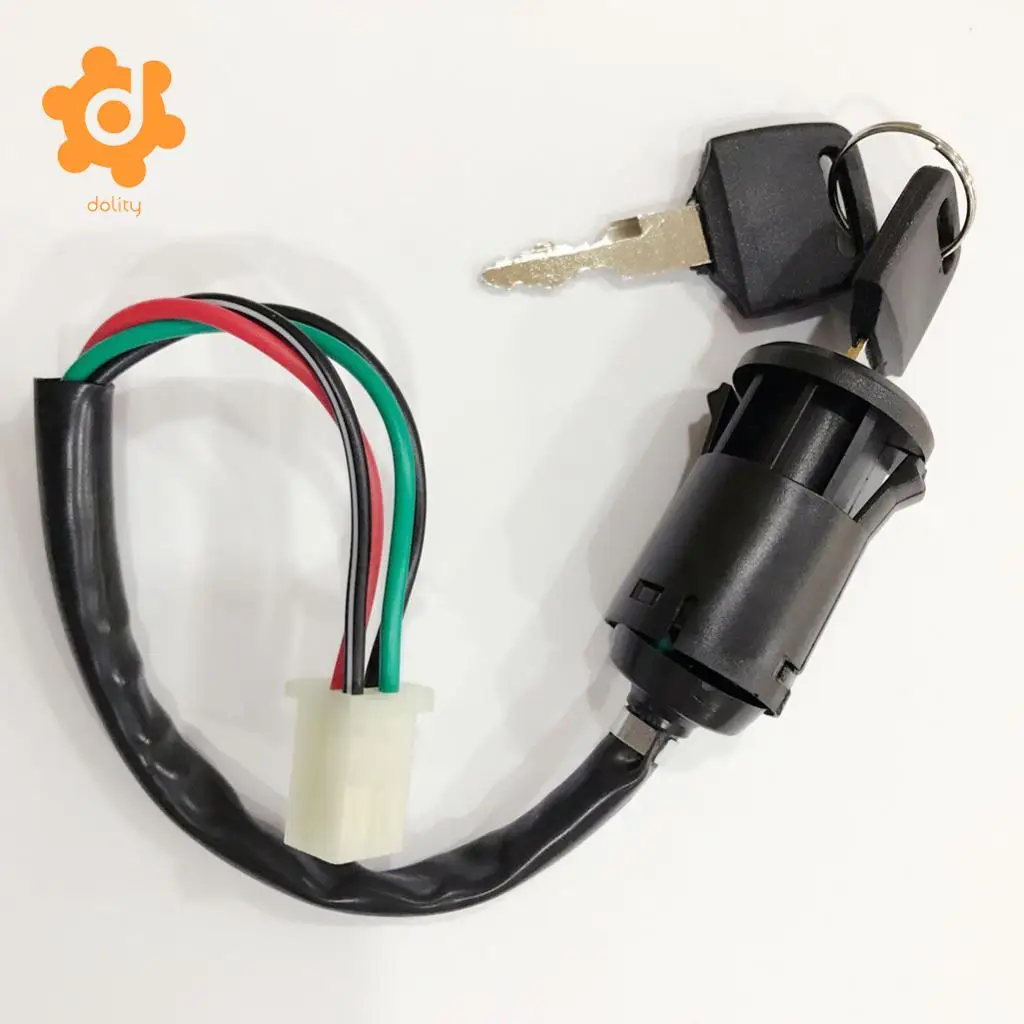 Universal Motorcycle Ignition Switch Key For Honda Yamaha Suzuki Quad