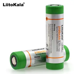 Liitokala 2 шт. оригинальный US18650 для Sony vtc4 2100 мАч 18650 3,6 В литиевая батарея электромобиля зарядки электронная сигарета