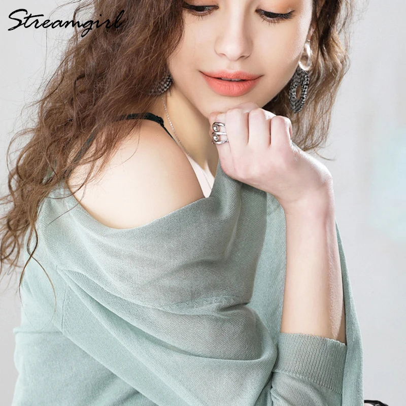 Женский длинный кардиган Streamgirl однотонный вязаный размера плюс для лета 2019 |