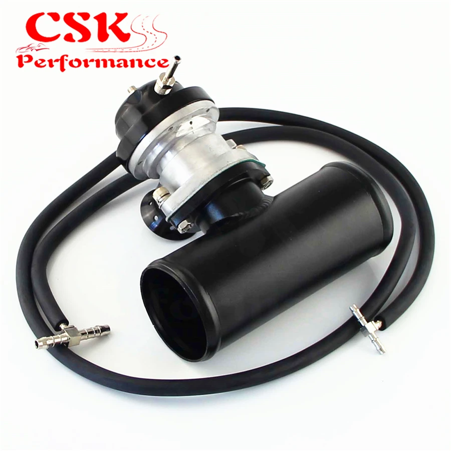 Turbo Charger BOV Blow Off Valve Type-S/RS 2.36" Alloy Flange Adapter Pipe BK Turbo Charger BOV Blow Off Valve Type-S/RS 2.36" Alloy Flange Adapter Pipe BK