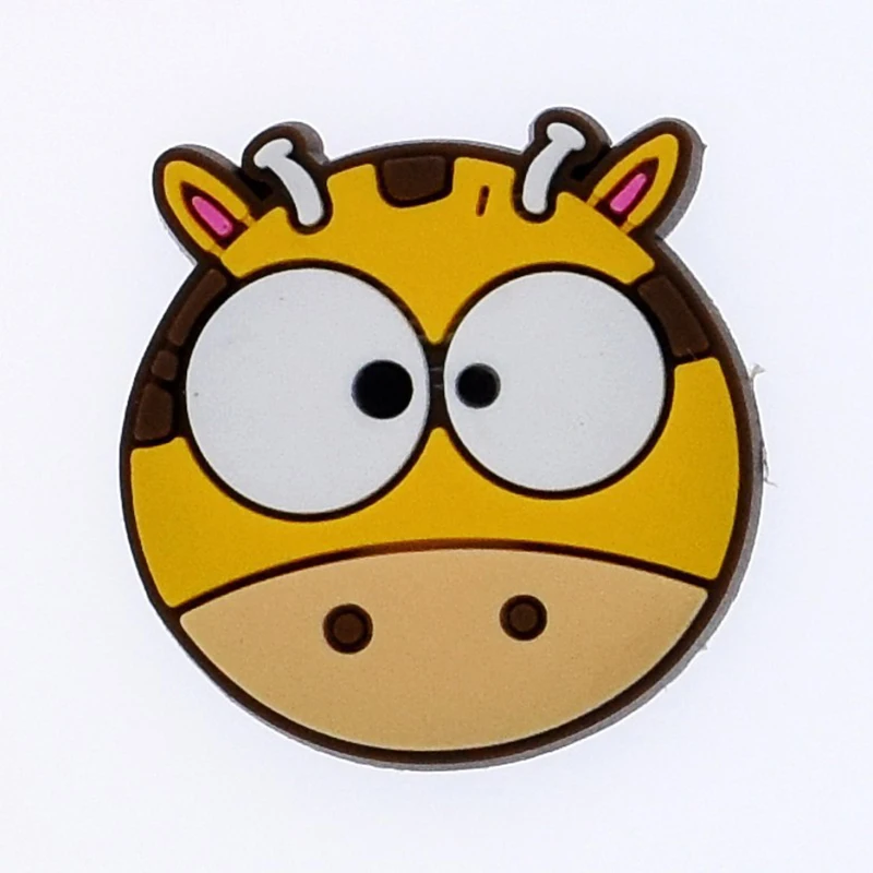 1pcs Cartoon Animals Shoe Charms Shoe Accessories Shoe Decoration for Croc JIBZ/ Wristbands kids Party Xmas Gift