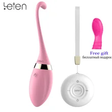 Leten Sex Toys for Woman Vibrating Egg Wireless Remote Control Vagina Clitoris G-spot Stimulator Mute Female Masturbator Product leten automatic swing vibrator dildos sex toys for woman vagina multiple angle stimulator mute one key orgasm female masturbator