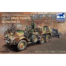 Мустанга CB35133 1/35 Круппа protze L2H143 Kfz.69(ранняя версия)+ 3,7 см Пак 36-масштабная модель комплект