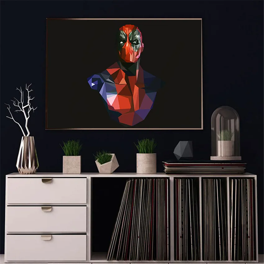 

cool painitng Hulk Ant-Man Spider-Man Iron Man Wolverine The Avengers Movies Superheroes canvas Print Poster for bar pub cafe