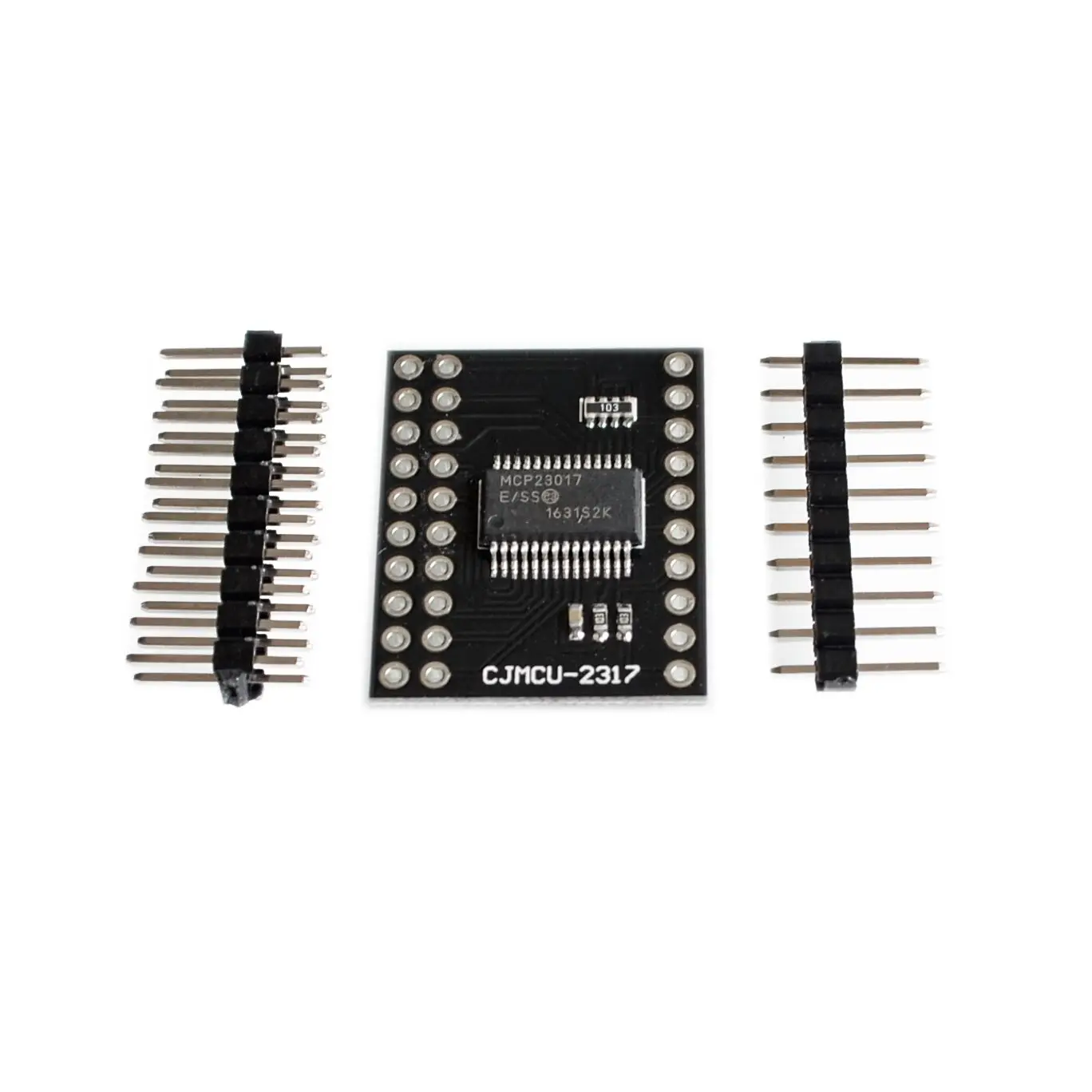 

MCP23017 Serial Interface Module IIC I2C SPI MCP23S17 Bidirectional 16-Bit I/O Expander Pins 10Mhz Serial Interface Module