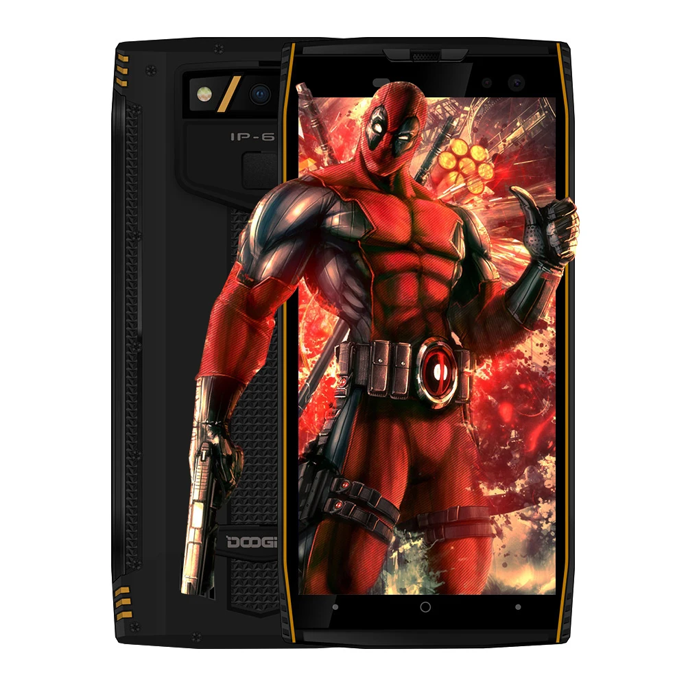 DOOGEE S50 смартфон с 5 7 дюймовым дисплеем восьмиядерным процессором 18:9 ОЗУ 6 ГБ ПЗУ 64