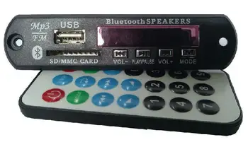 

Free Shipping! Bluetooth Audio Module MP3 WMA Player MP3 decoder with remote display module sensor