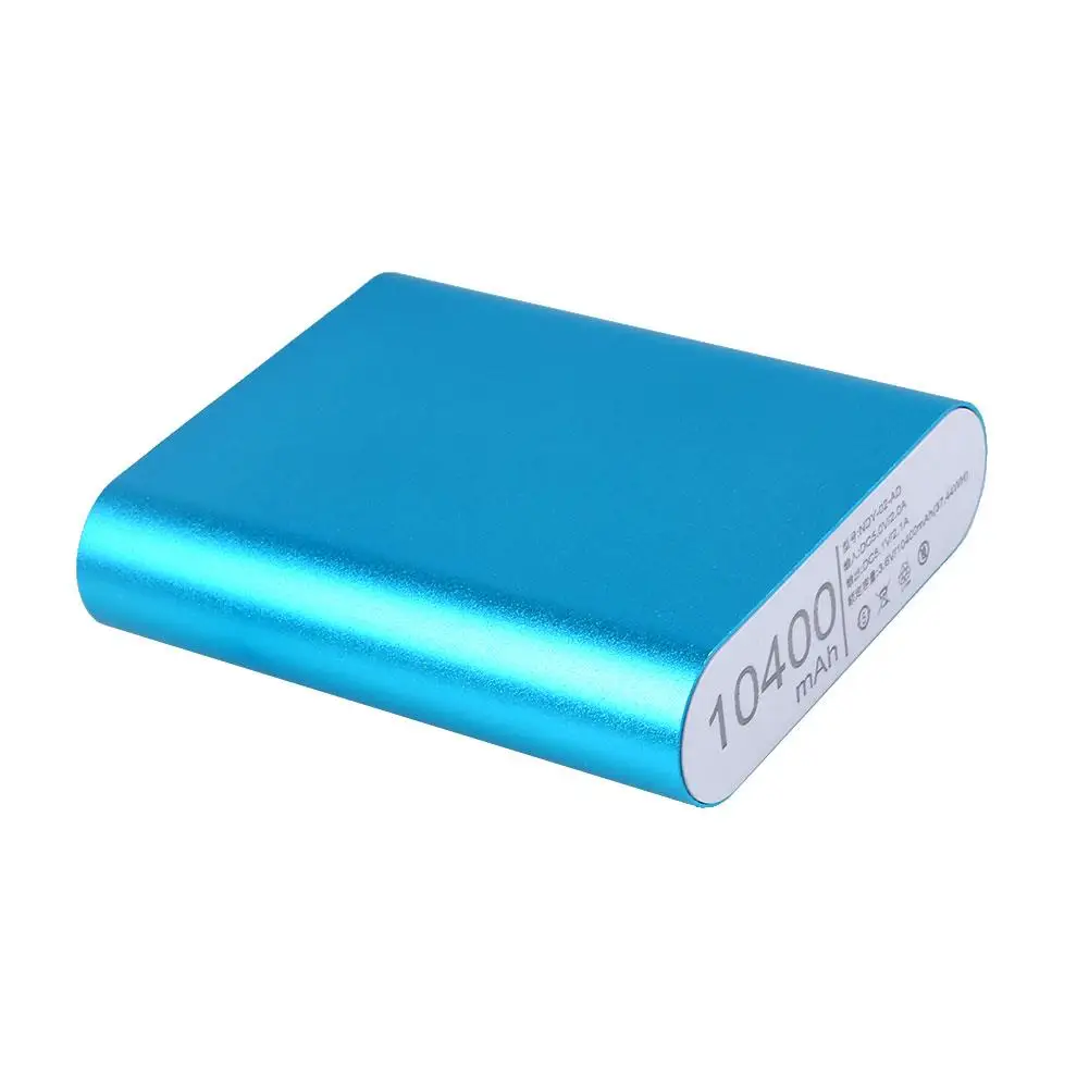 

Aluminum Alloy Battery Charger Power Bank Case External Box Mobile Phones Outdoor Durable Portable