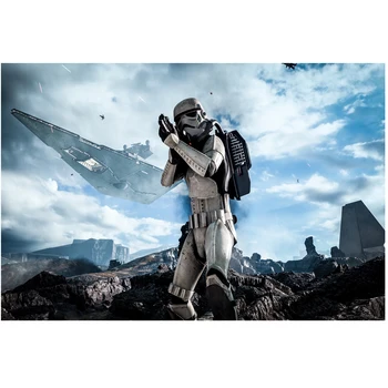 

Star Wars Stormtrooper Full Diamond Mosaic 5D DIY Diamond Painting Full Square/Round Drill Resin Rhinestones Home Decoration