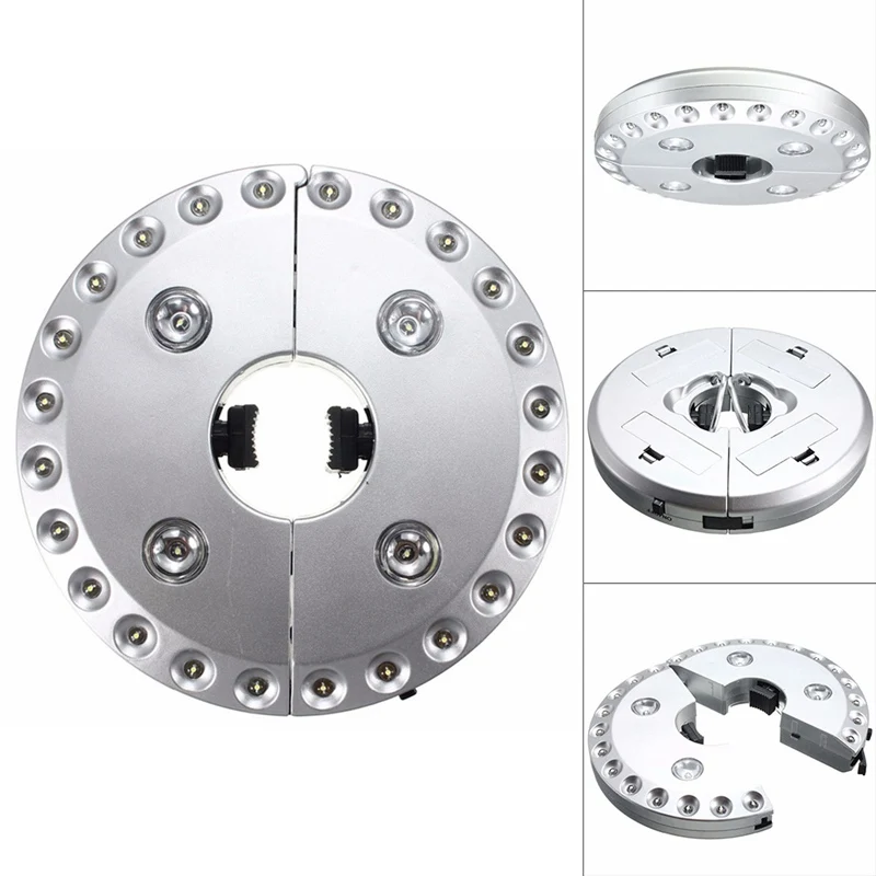 Outdoor Garden Black / White Cordless 28LED 3Mode Patio