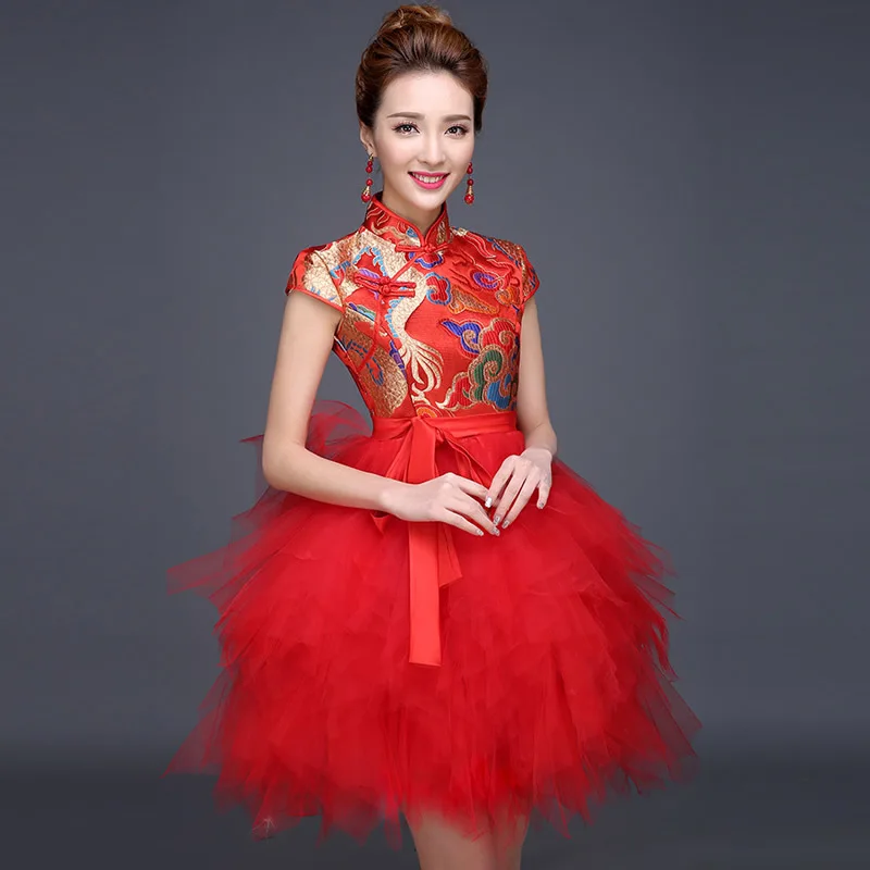 red qipao